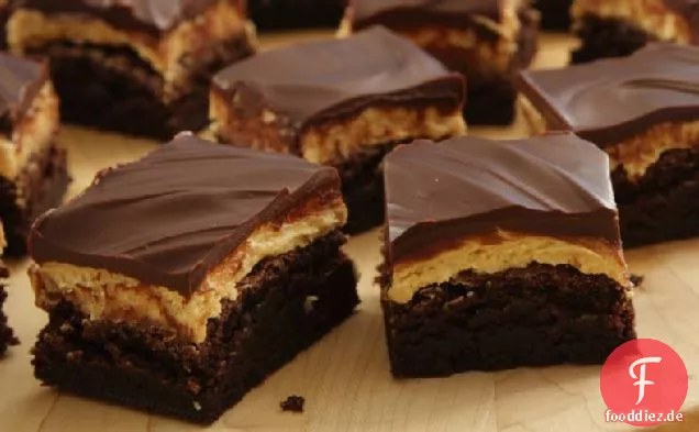 Erdnussbutter-Trüffel-Brownies