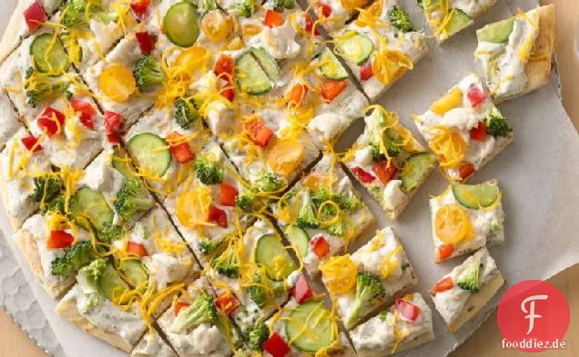 Festliche Pizza Vorspeisen