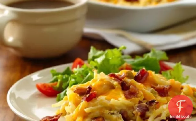 Cheddar-Brokkoli Hash Brown Backen