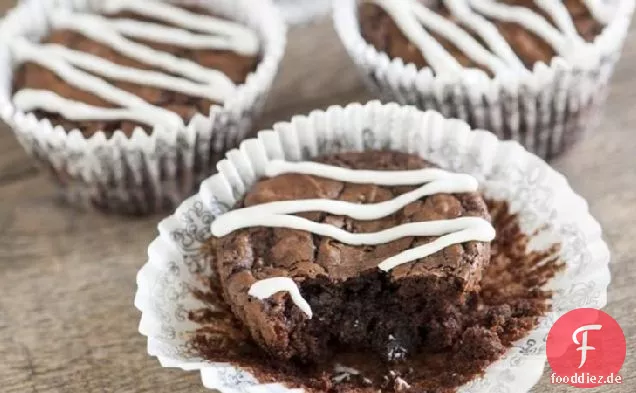 Feucht und Zu Brownie Cupcakes