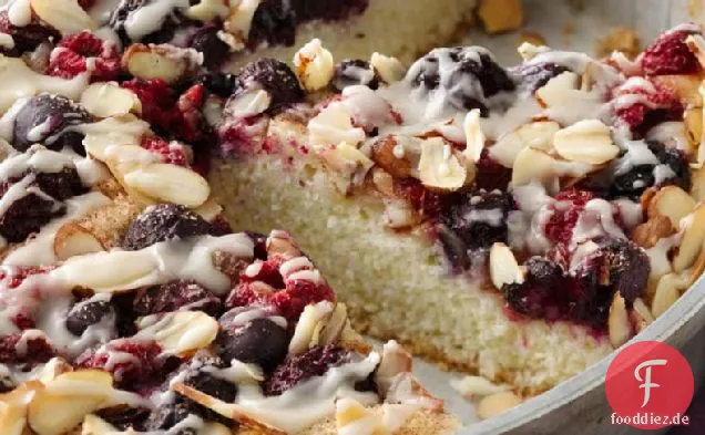 Glutenfreie Mandel-Beeren-Kaffee-Kuchen