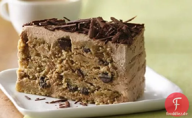 Glutenfreie Schokolade Chip Ice Box Kuchen