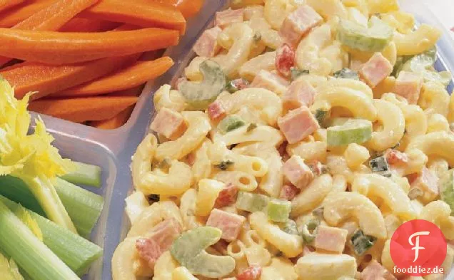 Schinken-Makkaroni-Picknick-Salat