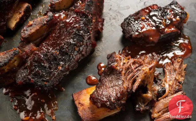 Rauchig-Süßen BBQ Beef Short Ribs