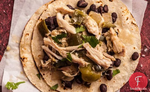 Slow Cooker Huhn Chile Verde