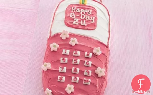 Alles Gute zum Geburtstag Handy Kuchen