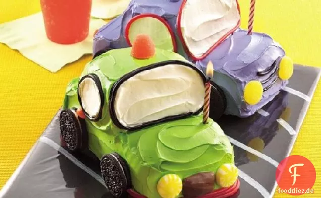 Kleine Auto-Kuchen
