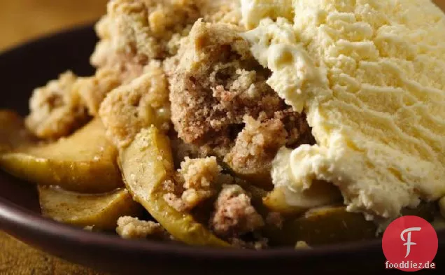Glutenfreier Apfel knusprig