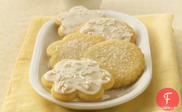 Klassische Zucker Cookies (Cookie Austausch Menge)