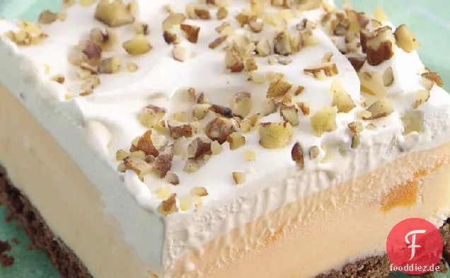 Ingwer-Pfirsich-Dessert