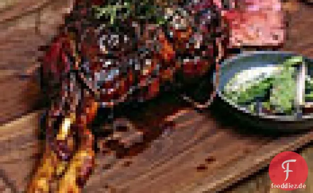 Tapenade Gefüllte Lammkeule