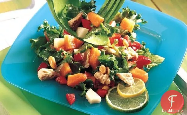 Asiatischer Salat mit Limetten-Dressing