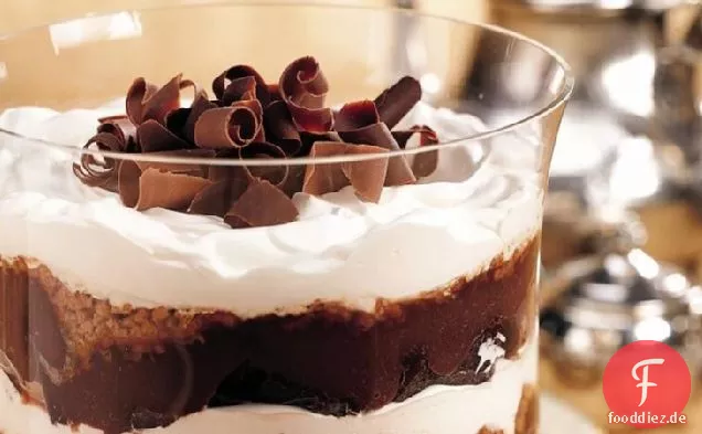 Klassische Fudgy Brownie Kleinigkeit
