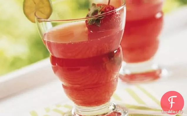 Cranberry-Erdbeer-Margarita-Punsch