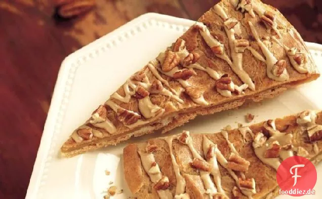 Ahorn-Pecan Dänischen Kaffee Kuchen