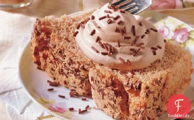 Fettarmer Mokka-Engel-Kuchen
