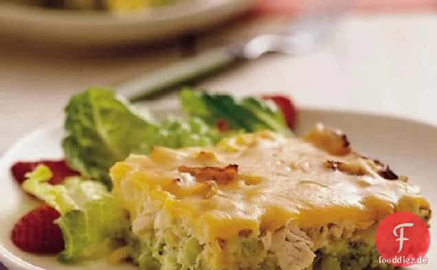 Unglaublich einfach Huhn und Brokkoli Pie (Crowd Größe)