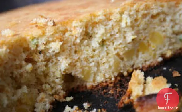 Würzige Pfanne Maisbrot