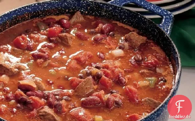 Sirloin Drei-Bohnen-Chili