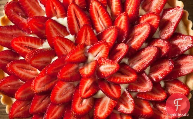 Erdbeertarte mit Zitrus-Gebäckcreme