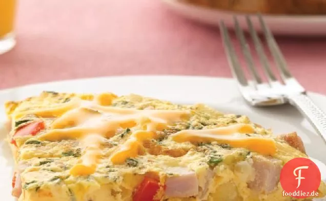 Kanadischer Speck und Kartoffelfrittata