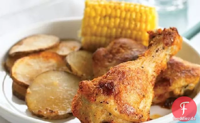 Ofengebackenes Huhn