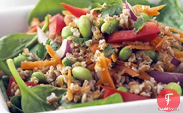 Dünn Thai-Salat mit Erdnuss-Dressing