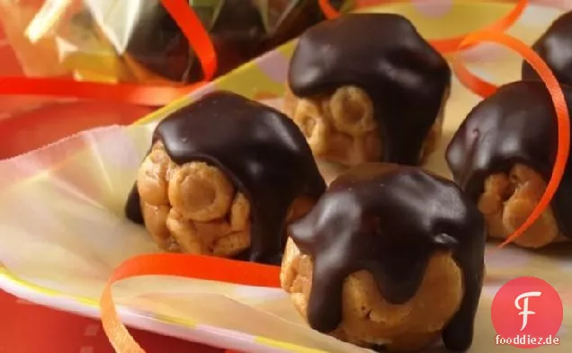 Roly-Poly PB-Schokoladenkugeln