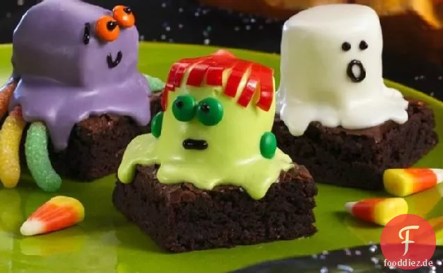 Gruselige Brownies
