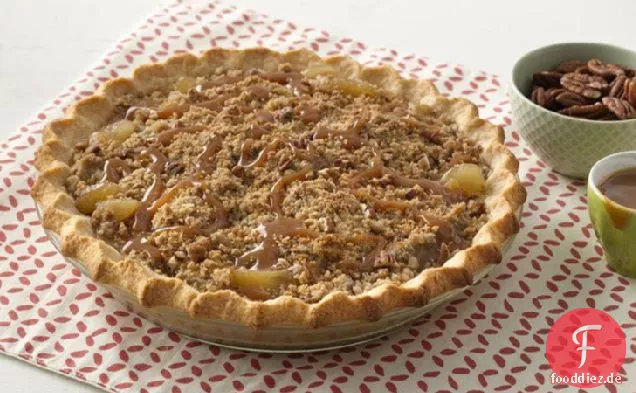 Extra einfacher Karamell-Apfelkuchen