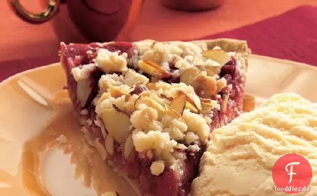 Himbeer-Apfel-Krümel-Kuchen