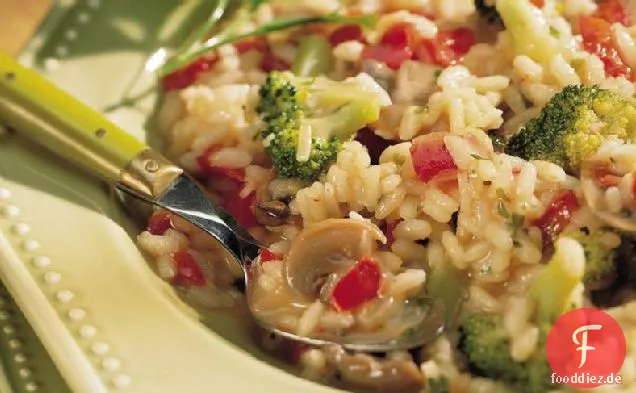 Glutenfreies Paprika-Brokkoli-Risotto