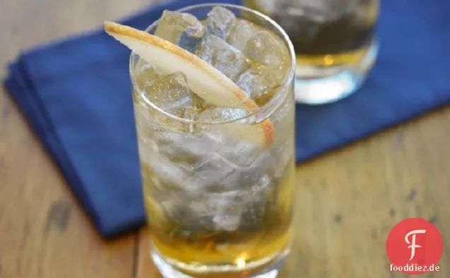 Rauchiger Apfelwein-Cocktail