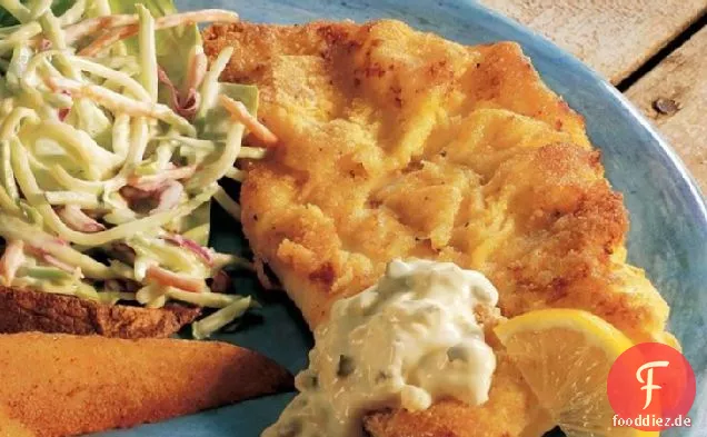 Zitrone Pfeffer Gebacken Orange Roughy