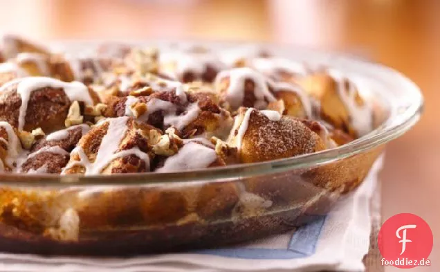 Iced Cinnamon Roll Kaffee Kuchen