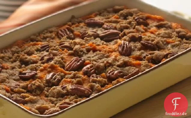 Streusel-Pekannuss-Süßkartoffeln