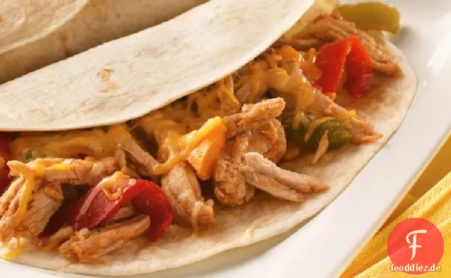 Slow-Cooker Pulled Pork Fajitas