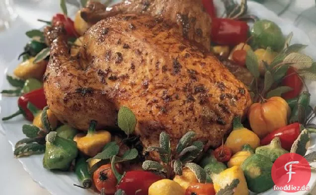 Glutenfreies Südwest-Brathähnchen