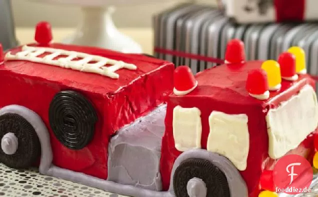 Feuerwehrauto Kuchen
