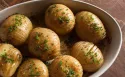 Braune Butter Hasselback Kartoffeln (Akkordeon Kartoffeln)