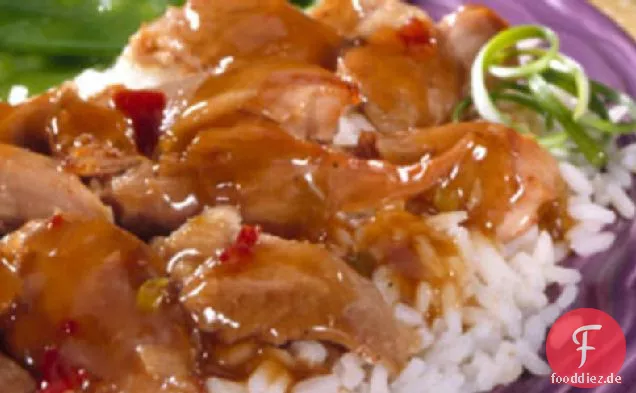 Türkei Drumsticks mit Pflaumensauce