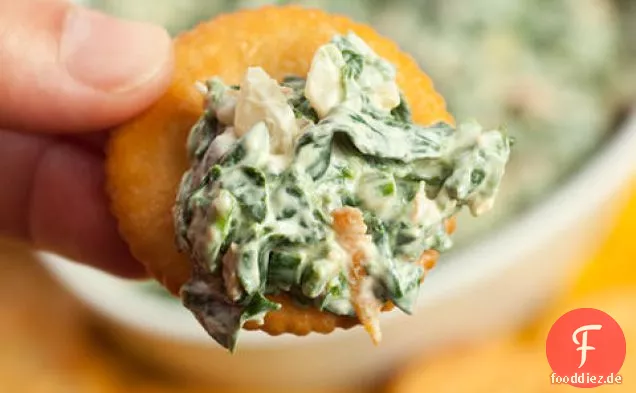 Frischer Spinat Dip