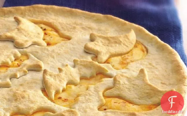 Verzauberte Käsepizza mit doppelter Kruste