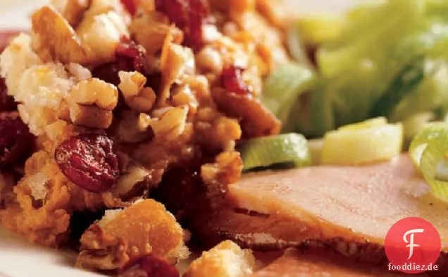 Cranberry Streusel Süßkartoffeln