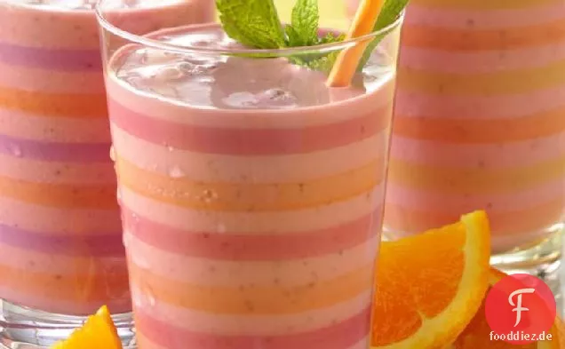 Erdbeer-Orange Smoothies