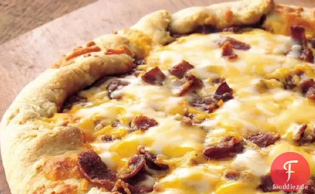 Cowboy BBQ Huhn Pizza