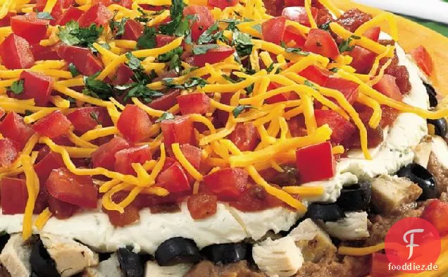 Mexikanische Hühnchen-Dip mit Limette