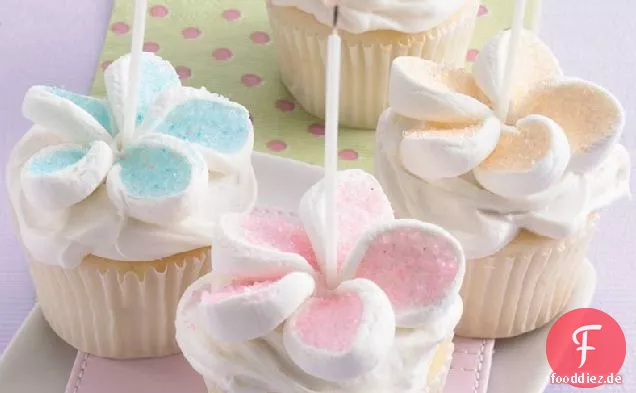 Alles Gute zum Geburtstag Marshmallow Cupcakes
