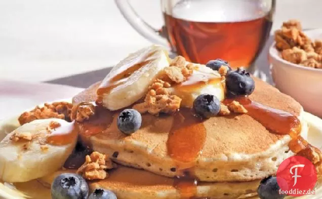 Bananen-Buchweizen-Pfannkuchen