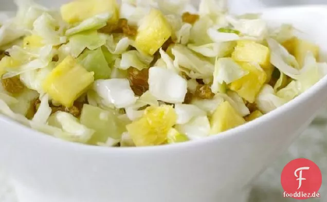 Kohl-Ananas-Ingwer-Salat